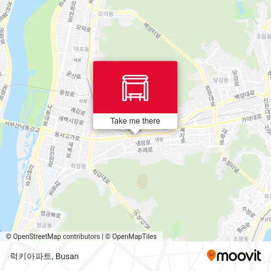 럭키아파트 map