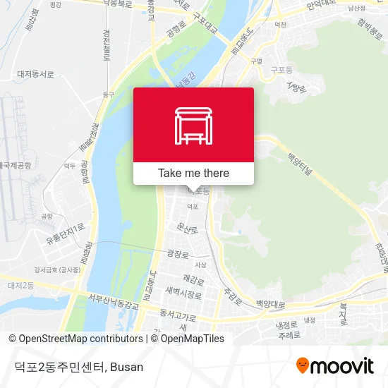 덕포2동주민센터 map