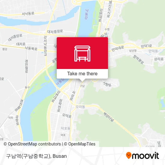 구남역(구남중학교) map