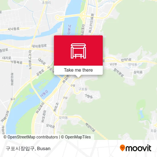 구포시장입구 map