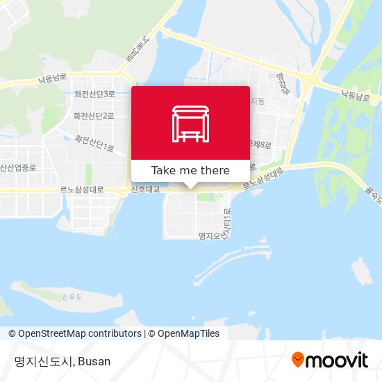 명지신도시 map