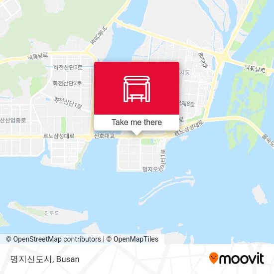 명지신도시 map