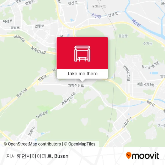 지사휴먼시아아파트 map