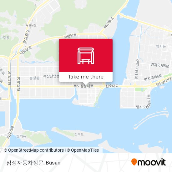 삼성자동차정문 map