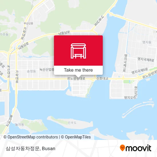 삼성자동차정문 map