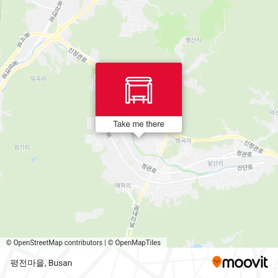 평전마을 map