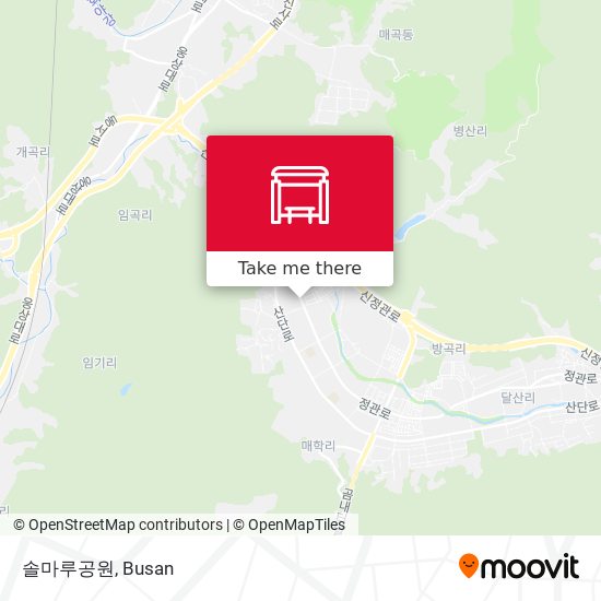 솔마루공원 map
