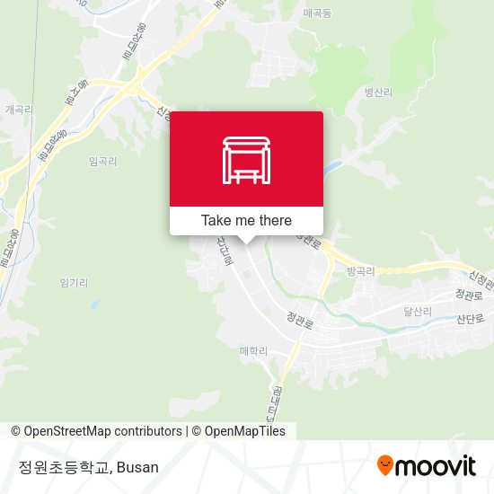 정원초등학교 map