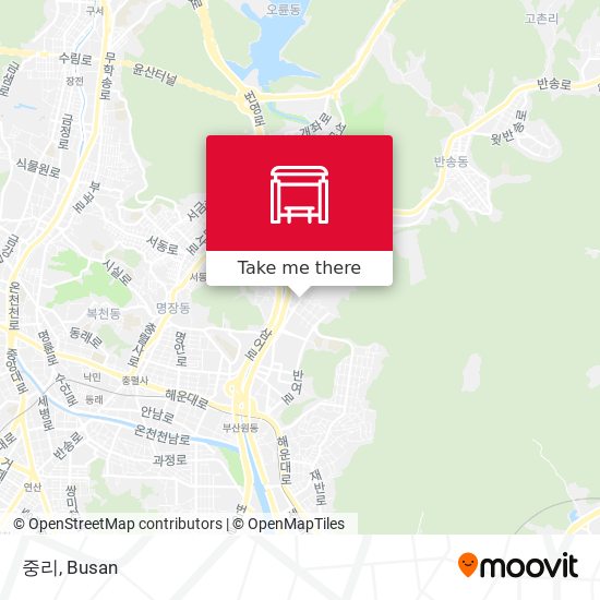 중리 map