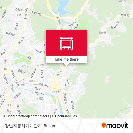 강변자동차매매단지 map