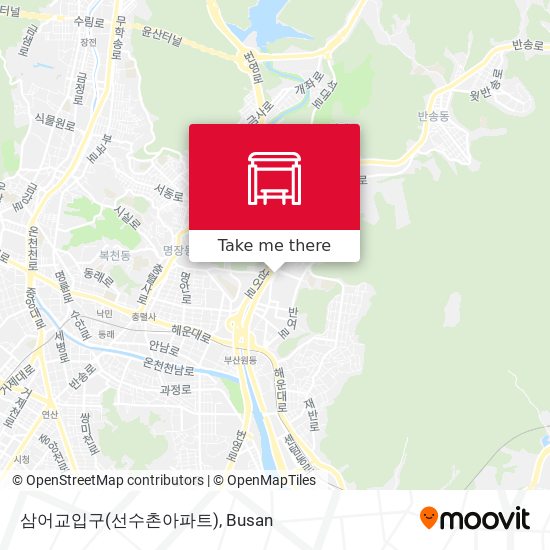 삼어교입구(선수촌아파트) map