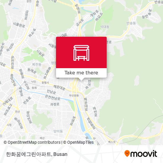한화꿈에그린아파트 map