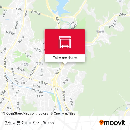 강변자동차매매단지 map