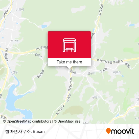 철마면사무소 map