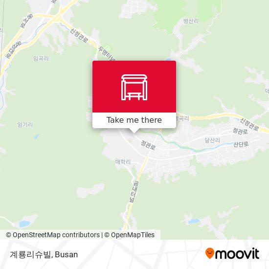 계룡리슈빌 map