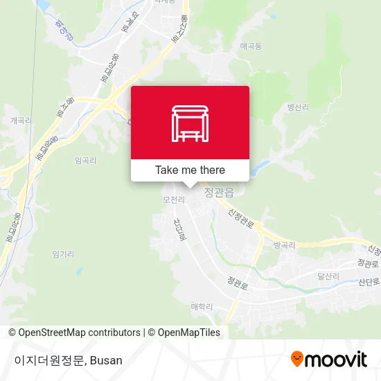 이지더원정문 map