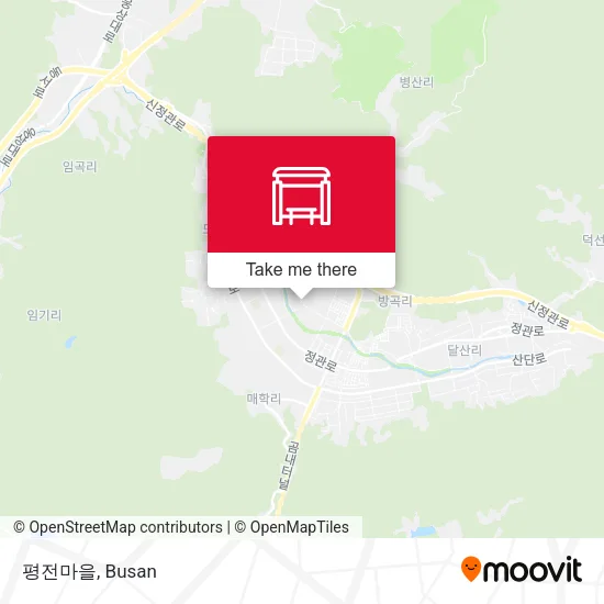 평전마을 map