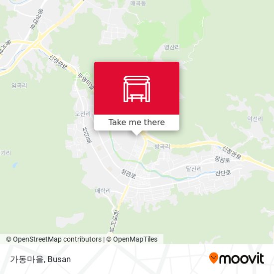 가동마을 map