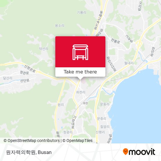 원자력의학원 map
