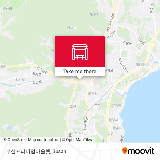 부산프리미엄아울렛 map