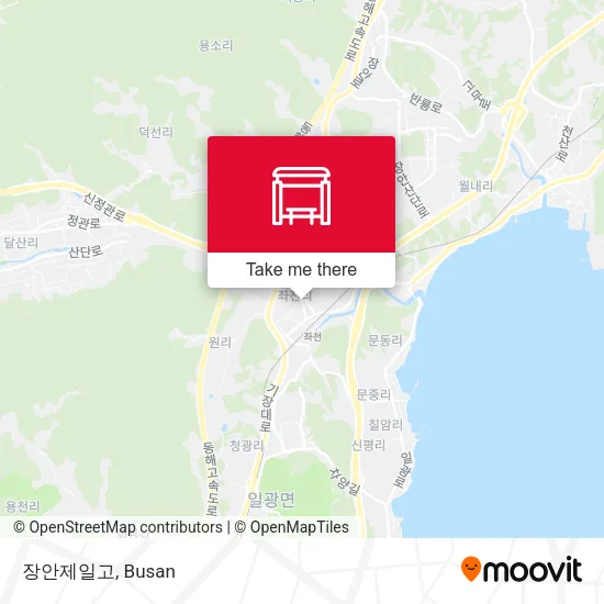 장안제일고 map