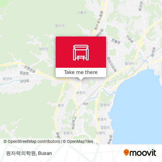 원자력의학원 map