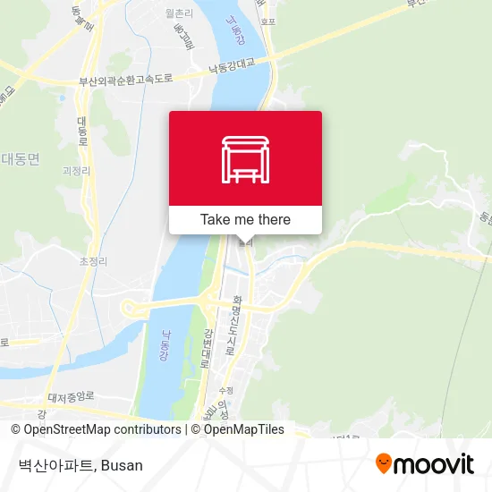 벽산아파트 map