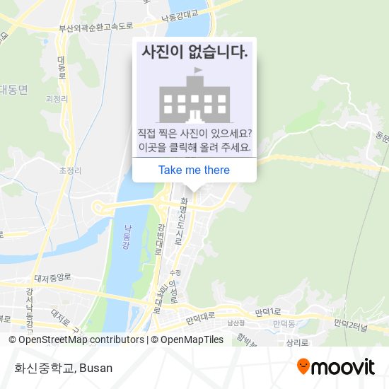 화신중학교 map