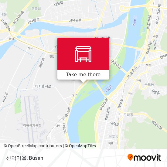 신덕마을 map