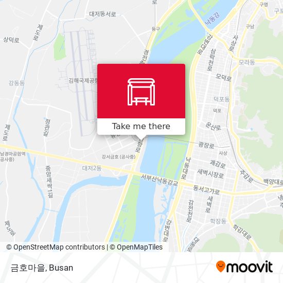 금호마을 map
