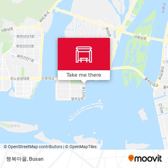 행복마을 map