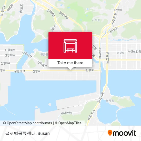 글로벌물류센터 map