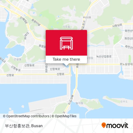부산항홍보관 map