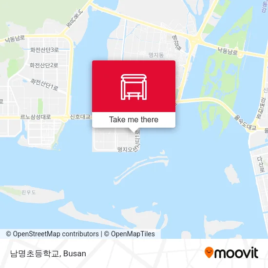 남명초등학교 map