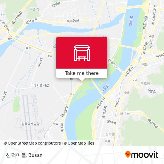 신덕마을 map