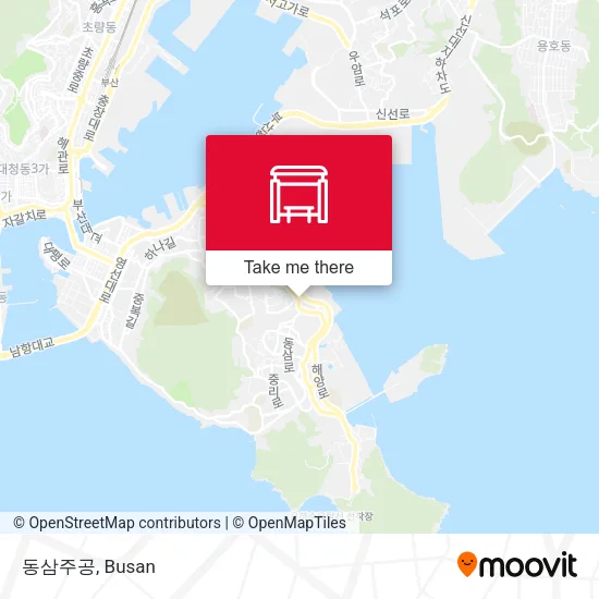 동삼주공 map