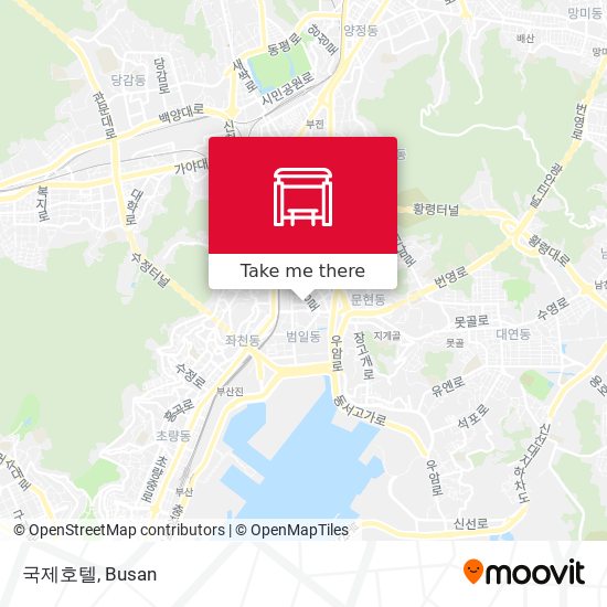 국제호텔 map