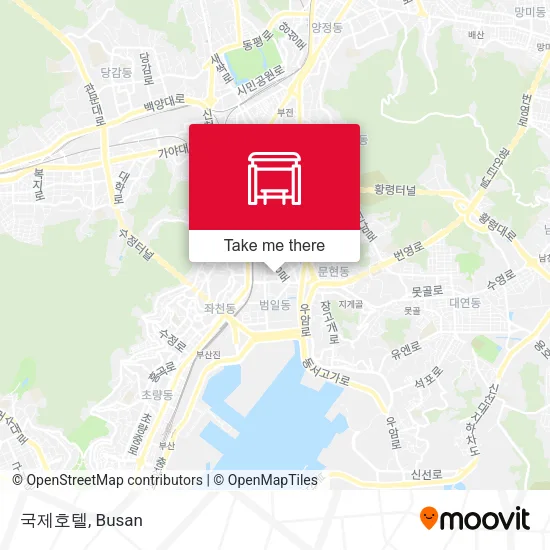 국제호텔 map