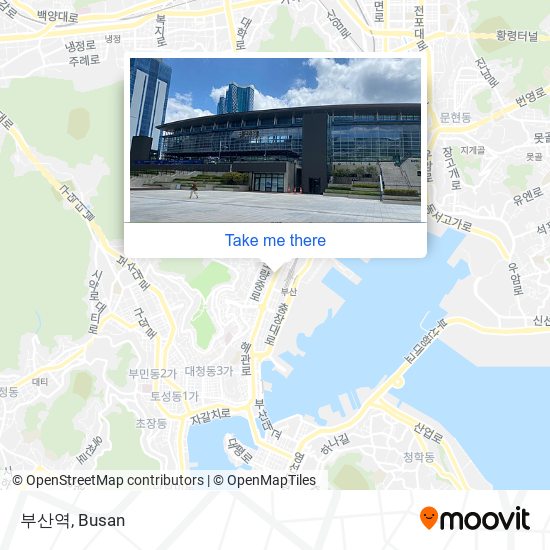 부산역 map