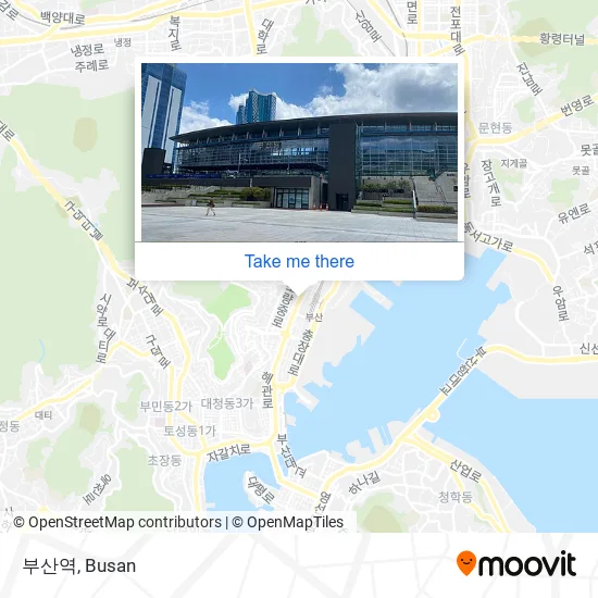 부산역 map