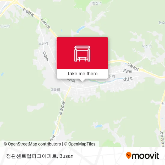 정관센트럴파크아파트 map