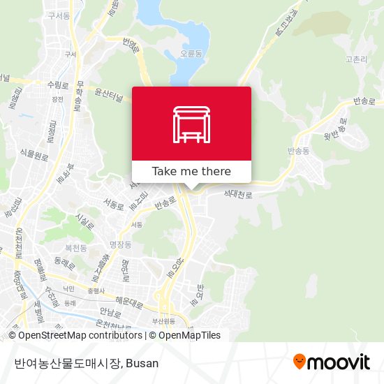 반여농산물도매시장 map