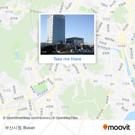 부산시청 map