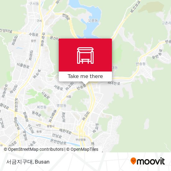 서금지구대 map
