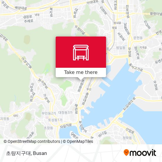 초량지구대 map