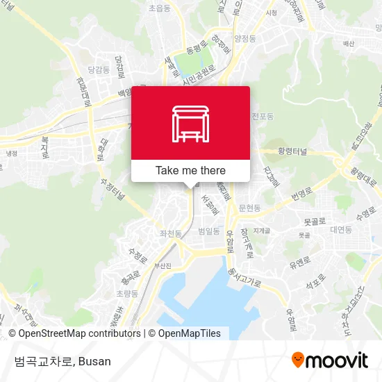 범곡교차로 map