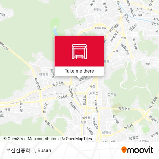 부산진중학교 map