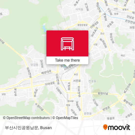 부산시민공원남문 map