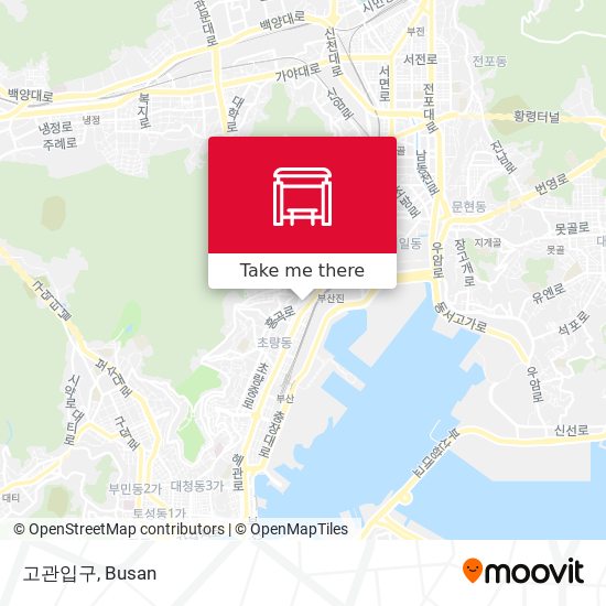 고관입구 map