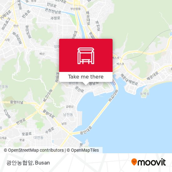 광안농협앞 map
